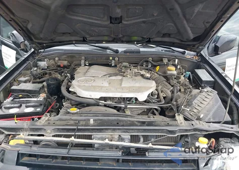 2001 Infiniti Qx4 Luxury z USA, uszkodzony, nr VIN JNRDR07XX1W101202